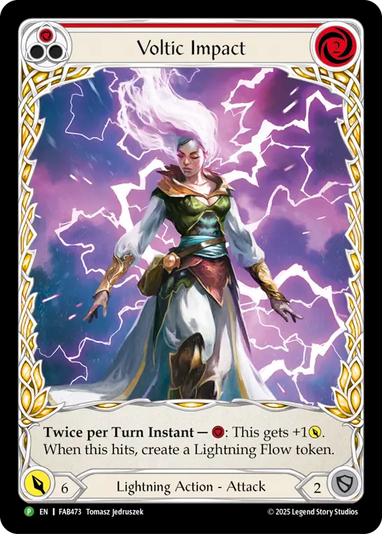 Voltic Impact (Red) - Flesh and Blood TCG - MoxLand