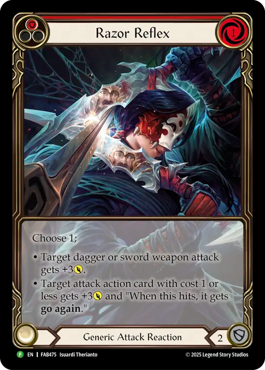 Razor Reflex (Red) - Flesh and Blood TCG - MoxLand