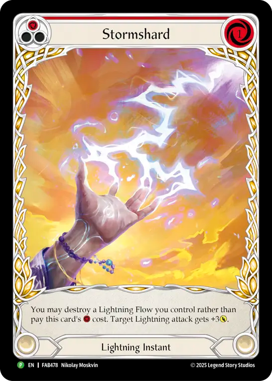 Stormshard (Red) - Flesh and Blood TCG - MoxLand