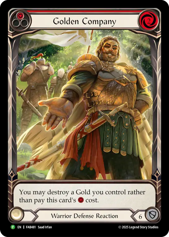 Golden Company (Red) - Flesh and Blood TCG - MoxLand