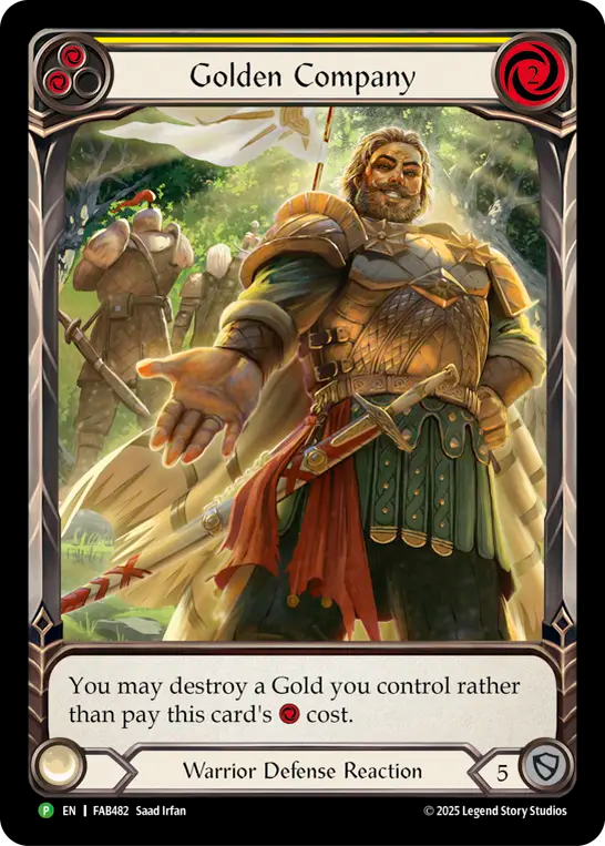 Golden Company (Yellow) - Flesh and Blood TCG - MoxLand