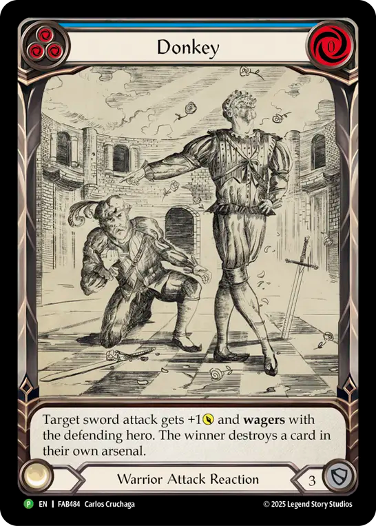 Donkey (Blue) - Flesh and Blood TCG - MoxLand