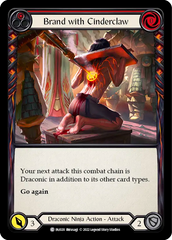 Brand with Cinderclaw (Red) - Flesh and Blood TCG - MoxLand