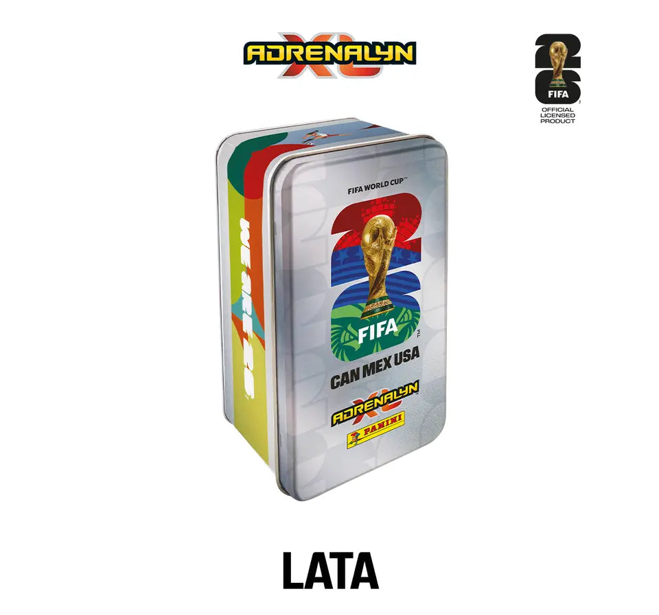 FIFA WORLD CUP 2026™ ADRENALYN XL™ - LATA CLASSIC TIN - Panini - MoxLand
