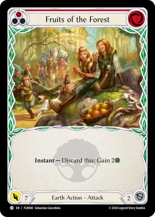 Fruits of the Forest (Red) - Flesh and Blood TCG - MoxLand
