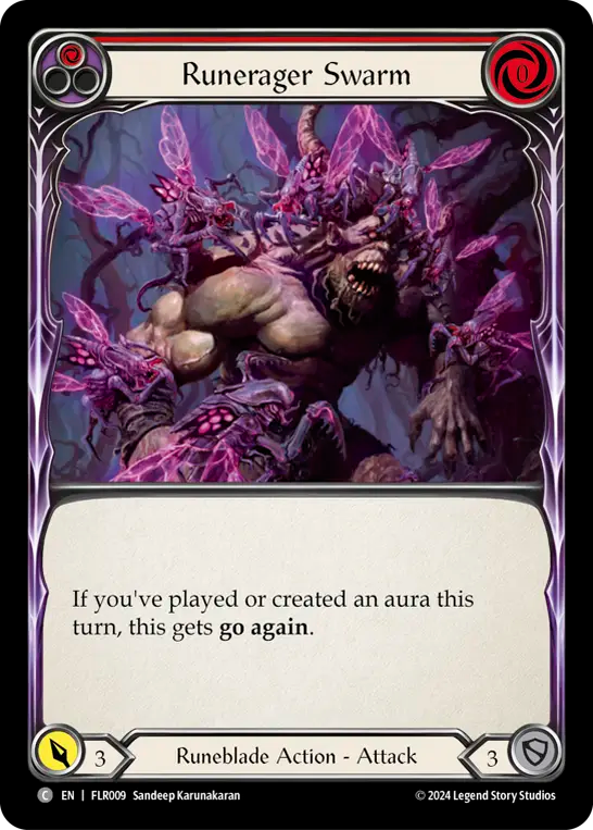 Runerager Swarm (Red) - Flesh and Blood TCG - MoxLand