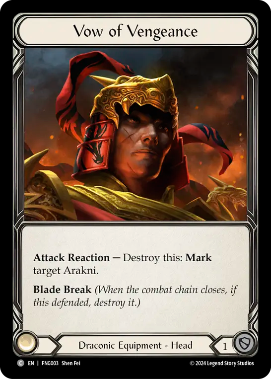 Vow of Vengeance - Flesh and Blood TCG - MoxLand