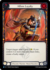 Affirm Loyalty (Red) - Flesh and Blood TCG - MoxLand
