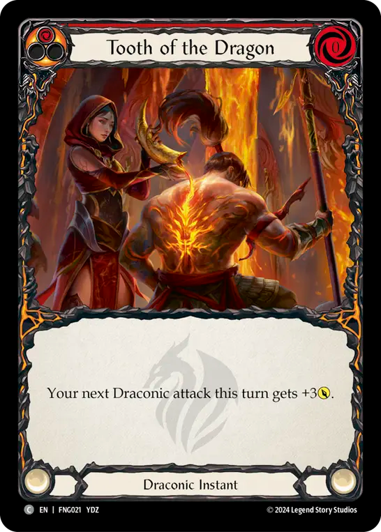 Tooth of the Dragon (Red) - Flesh and Blood TCG - MoxLand