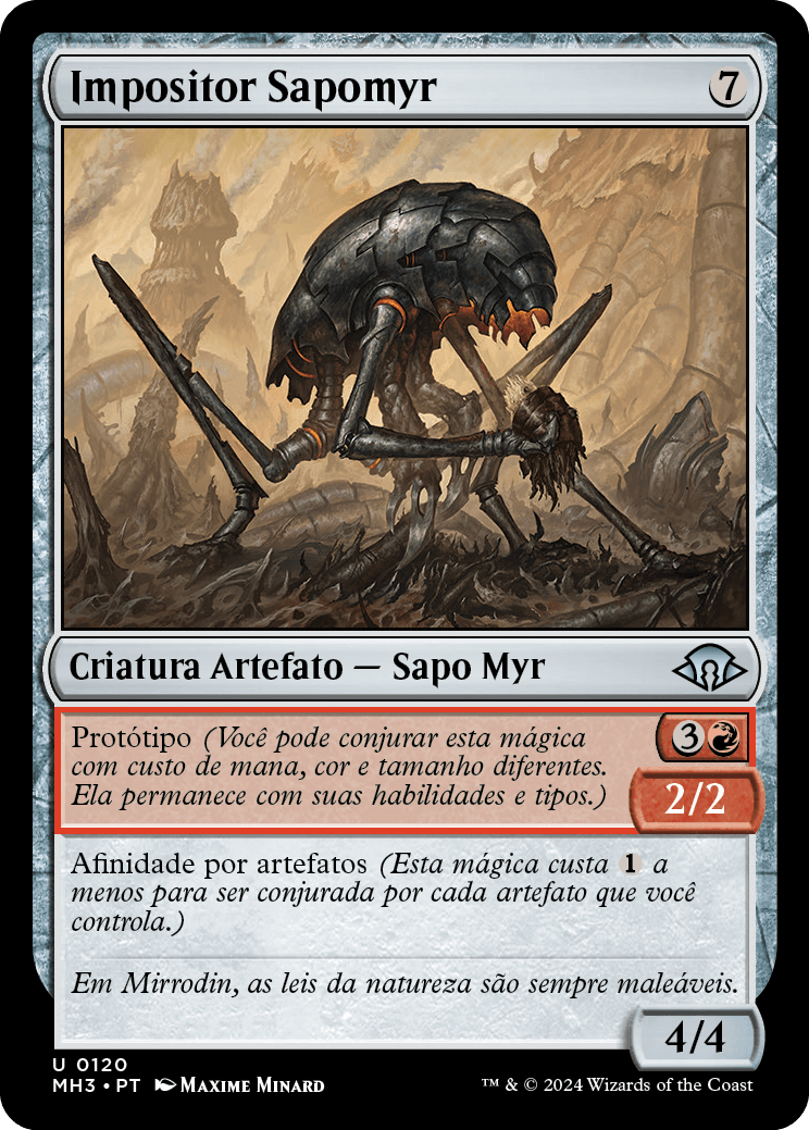 Impositor Sapomyr / Frogmyr Enforcer - Magic: The Gathering - MoxLand