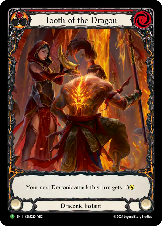Tooth of the Dragon (Red) - Flesh and Blood TCG - MoxLand