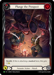 Plunge the Prospect (Red) - Flesh and Blood TCG - MoxLand