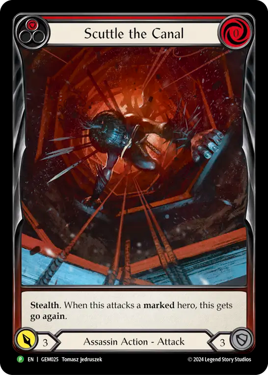 Scuttle the Canal (Red) - Flesh and Blood TCG - MoxLand