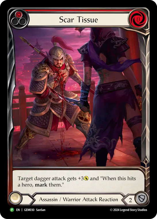 Scar Tissue (Red) - Flesh and Blood TCG - MoxLand