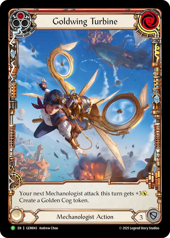 Goldwing Turbine (Red) - Flesh and Blood TCG - MoxLand