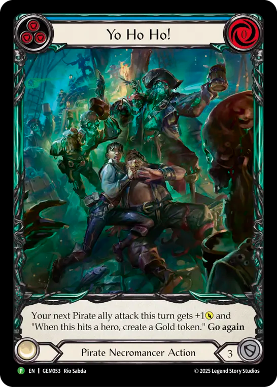 Yo Ho Ho! (Blue) - Flesh and Blood TCG - MoxLand