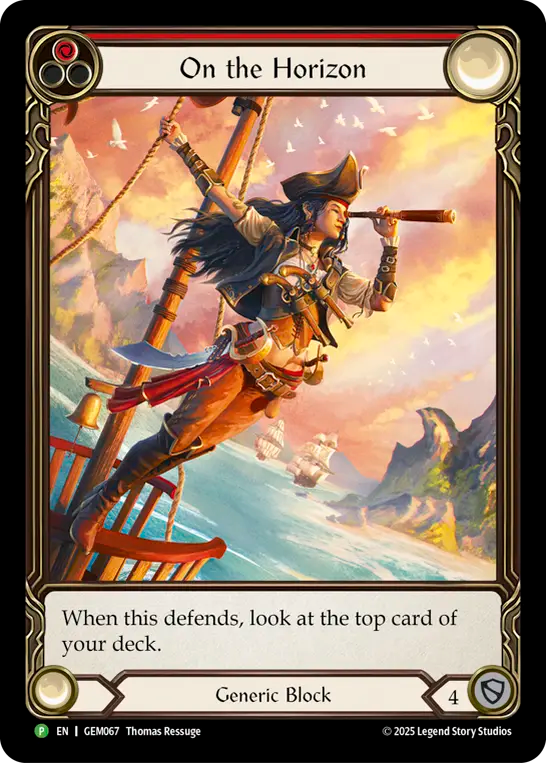 On the Horizon (Red) - Flesh and Blood TCG - MoxLand