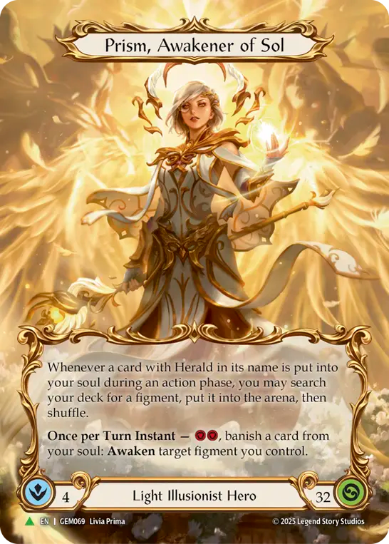 Prism, Awakener of Sol - Flesh and Blood TCG - MoxLand
