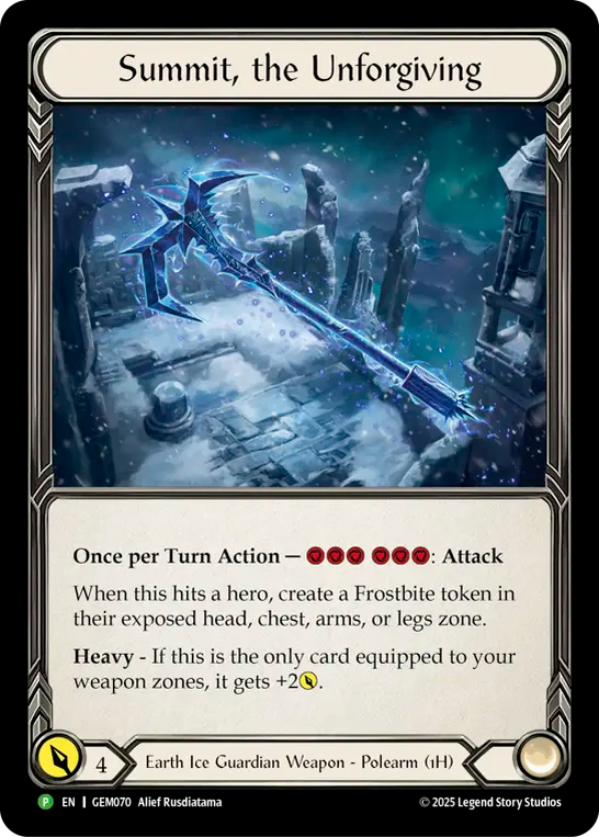 Summit, the Unforgiving - Flesh and Blood TCG - MoxLand