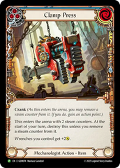 Clamp Press (Blue) - Flesh and Blood TCG - MoxLand