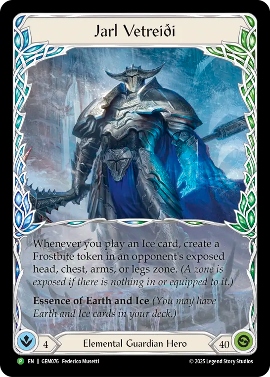 Jarl Vetreiði - Flesh and Blood TCG - MoxLand