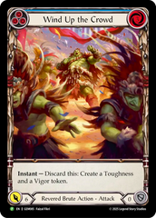 Wind Up the Crowd (Blue) - Flesh and Blood TCG - MoxLand