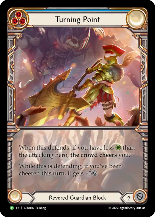 Turning Point (Blue) - Flesh and Blood TCG - MoxLand