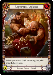 Rapturous Applause (Yellow) - Flesh and Blood TCG - MoxLand