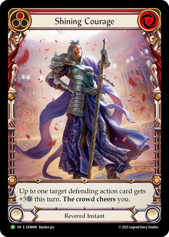 Shining Courage (Red) - Flesh and Blood TCG - MoxLand