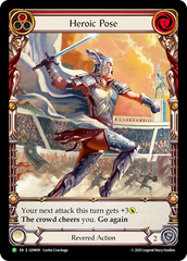 Heroic Pose (Red) - Flesh and Blood TCG - MoxLand