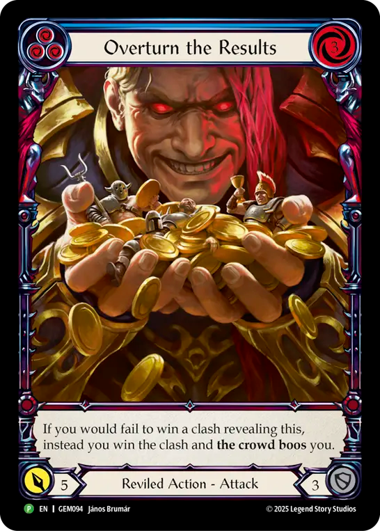 Overturn the Results (Blue) - Flesh and Blood TCG - MoxLand