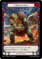Villainous Pose (Red) - Flesh and Blood TCG - MoxLand