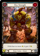 Flex Strength (Blue) - Flesh and Blood TCG - MoxLand
