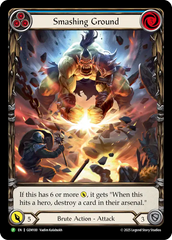 Smashing Ground (Blue) - Flesh and Blood TCG - MoxLand