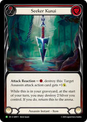 Seeker Kunai (Red) - Flesh and Blood TCG - MoxLand