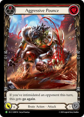Aggressive Pounce (Red) - Flesh and Blood TCG - MoxLand