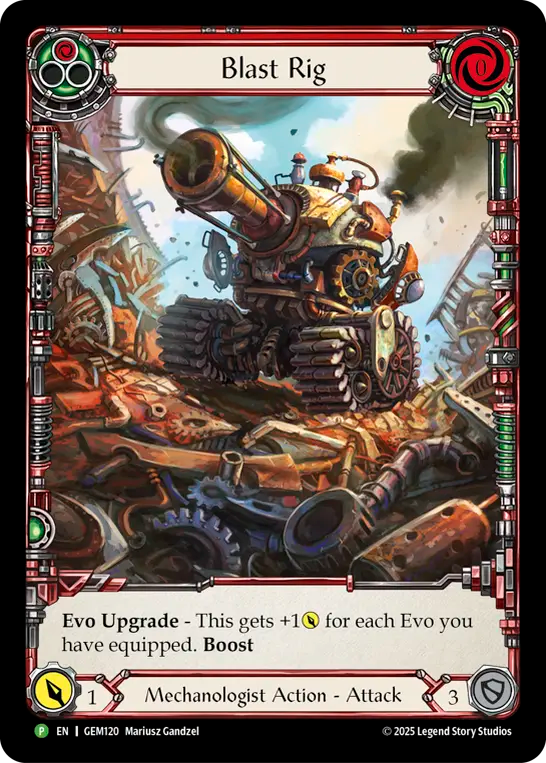 Blast Rig (Red) - Flesh and Blood TCG - MoxLand