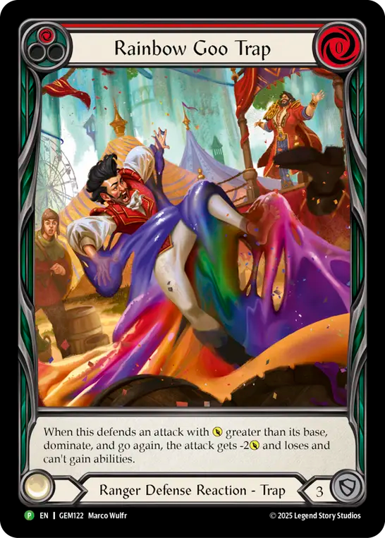 Rainbow Goo Trap (Red) - Flesh and Blood TCG - MoxLand