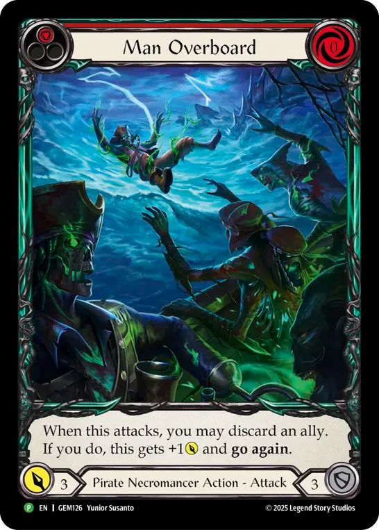 Man Overboard (Red) - Flesh and Blood TCG - MoxLand