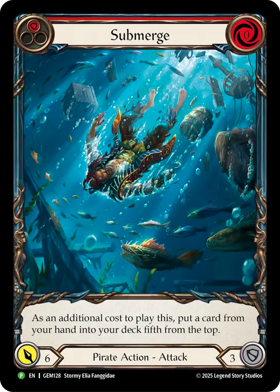 Submerge (Red) - Flesh and Blood TCG - MoxLand