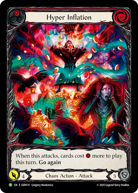 Hyper Inflation (Red) - Flesh and Blood TCG - MoxLand