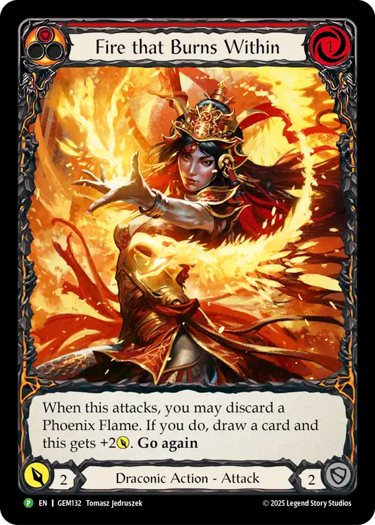 Fire that Burns Within (Red) - Flesh and Blood TCG - MoxLand