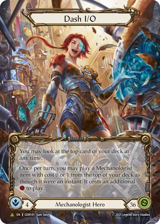 Dash I/O - Flesh and Blood TCG - MoxLand