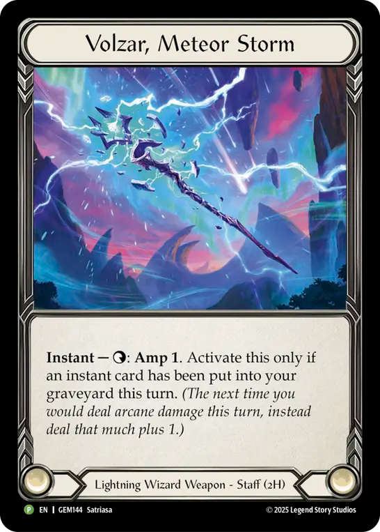 Volzar, Meteor Storm - Flesh and Blood TCG - MoxLand