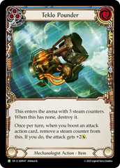 Teklo Pounder (Blue) - Flesh and Blood TCG - MoxLand