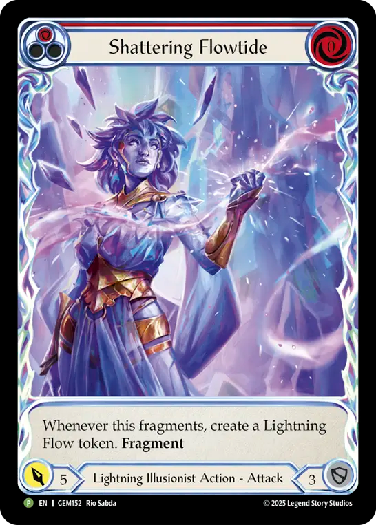 Shattering Flowtide (Red) - Flesh and Blood TCG - MoxLand