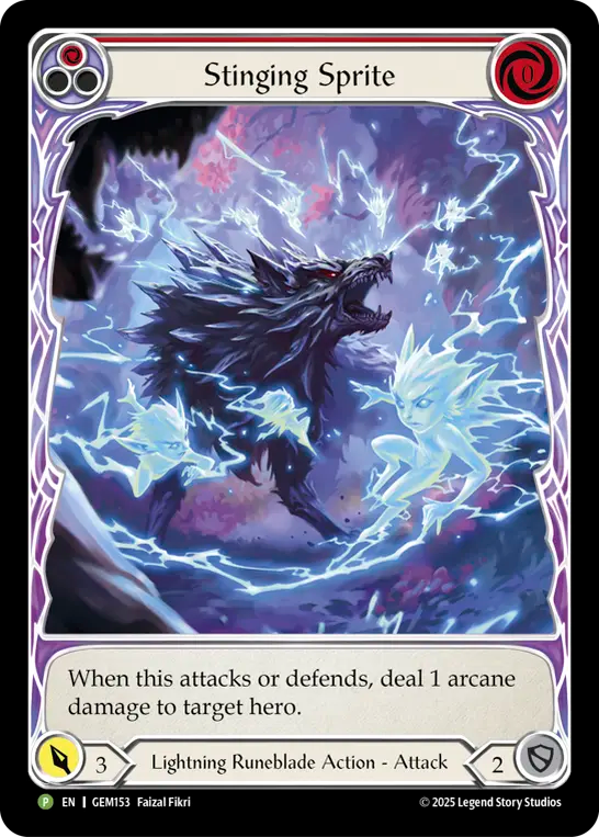 Stinging Sprite (Red) - Flesh and Blood TCG - MoxLand