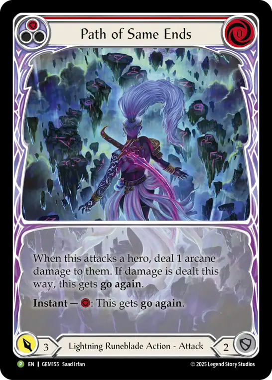 Path of Same Ends (Red) - Flesh and Blood TCG - MoxLand