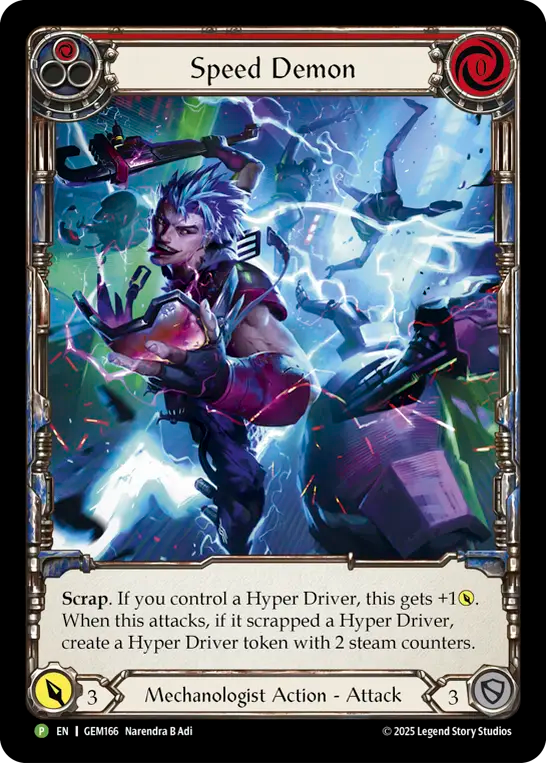 Speed Demon (Red) - Flesh and Blood TCG - MoxLand