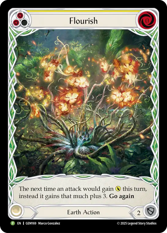Flourish (Yellow) - Flesh and Blood TCG - MoxLand